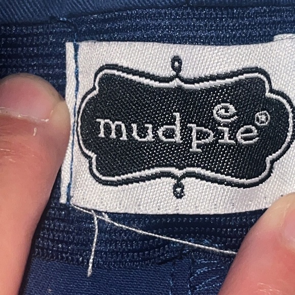 Mud Pie women’s Navy pants size medium - Picture 4 of 7